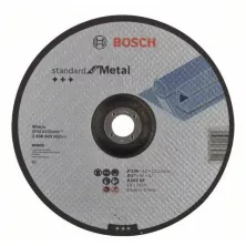 Отрезной круг BOSCH 230х3.0х22мм  вогнутый Standard по металлу