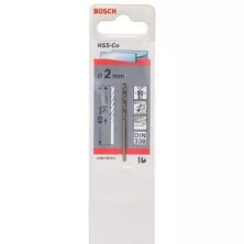 Сверло по металлу BOSCH HSS-CO 2ММ