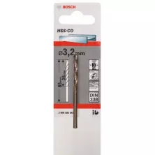 Сверло по металлу BOSCH HSS-CO 3.2ММ