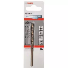 Сверло по металлу BOSCH HSS-CO 5ММ
