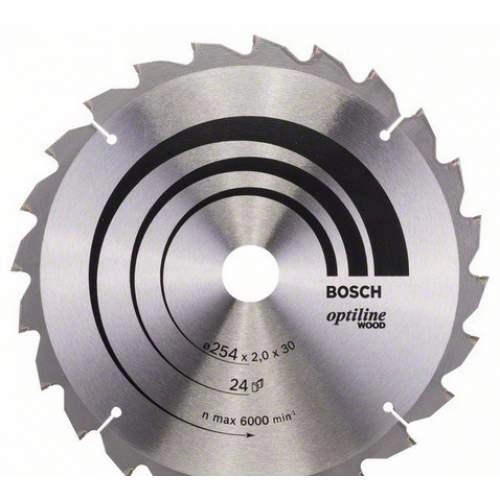 Пильный диск BOSCH 254X30X2,0 24