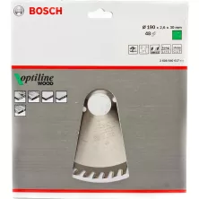 Пильный диск BOSCH 190x30x48  OPTILINE