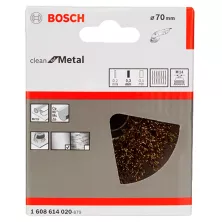 Щетка BOSCH ЧАШЕЧНАЯ M14 0.3 X 70ММ