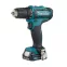 Дрель-шуруповерт аккумуляторный MAKITA DF 333 DWYE4 (2*1,5 Ah, Case)