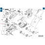 Запасная часть BOSCH Ремень привода к ROTAK 32 BOSCH (F016L66677)