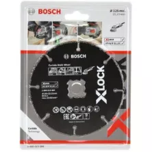 Оснастка X-LOCK BOSCH Отрезной круг по дереву 125 х 1 х 22,23 мм