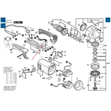 Запасная часть BOSCH Проволочноый резистор к GWS 22-230 JH BOSCH (1604503015)