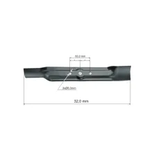 Запасная часть BOSCH Нож для Rotak 32 (F016L64191)
