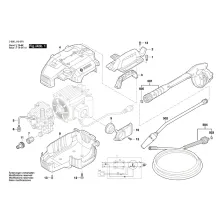 Запасная часть BOSCH Пистолет распылительный GHP5-14 (F016L72097)