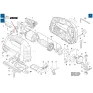 Щетки угольные BOSCH лобзика Bosch GST 8000 E (3601E8H000) 1619P13476