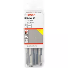 Сверло SDS-Plus BOSCH SDS Plus-5X, 6x50x110 -бур по бетону (set10, -цена указана за штуку)