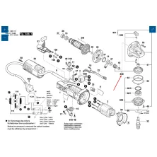 Запасная часть BOSCH Пара зубчатых колес к GWS 9-115/125 BOSCH (1619P14111)