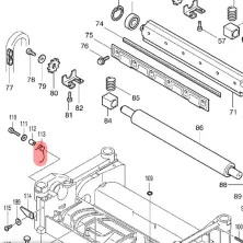 Запасная часть MAKITA торсионная пружина к рейсмусу 2012NB (231588-1)