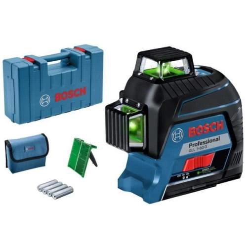 Нивелир лазерный BOSCH GLL 3-80 G (case)