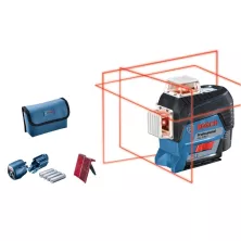 Нивелир лазерный BOSCH GLL 3-80C pouch + AA1 + Alkaline batteries + target plate L-Boxx ready