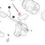 Запасная часть BOSCH Кнопка реверса для GSR/GSB 120-LI BOSCH (2609101391)