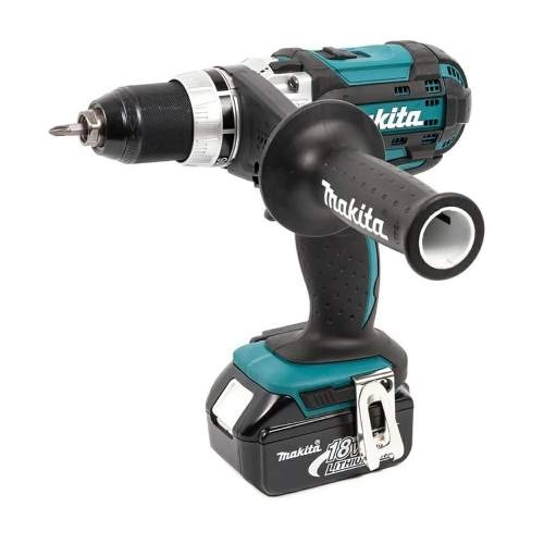 Дрель-шуруповерт ударный аккумуляторный MAKITA DHP 451 RFE (2*3.0 Ah, case)