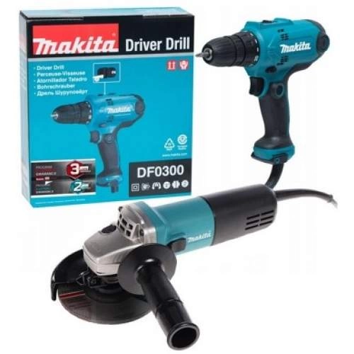 Набор инструмента MAKITA DF 0300 + 9555 HN (carton)