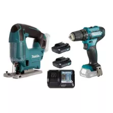 Набор инструмента MAKITA CLX 237 (DF333DWYE, JV101D) (2*1,5 Ah, carton)