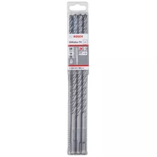 Сверло SDS-Plus BOSCH SDS Plus-7X, 10x200x265мм -бур по арм. бетону (10 шт)