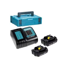 Аккумуляторы и зарядные устройства MAKITA BL 1815 (2*1.5 Ah, DC 18 SD, MAKPAC-1)