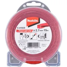 Леска MAKITA 2.7 mm / 15 m / spiral / silent -для DUR36*, EM4351, EM2650