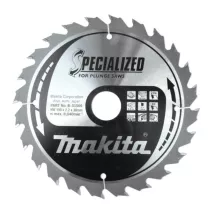 Пильный диск MAKITA 190x30x1.6x24T  для дерева (для погружных пил)