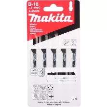 Пилка лобзиковая MAKITA для дерева В-18, 5 шт.