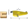 Фреза MAKITA пазовая дисковая без стержня 47.6х3х8х3Т