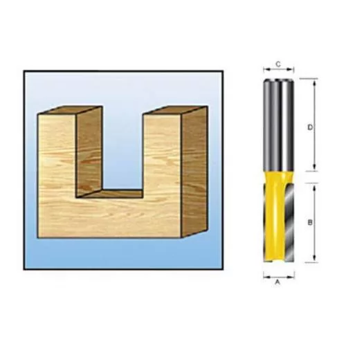 Фреза MAKITA пазовая 6x19x8x32x2T