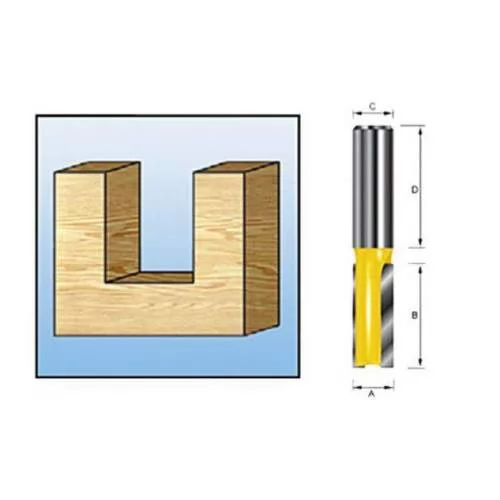 Фреза MAKITA пазовая 16x20x8x32x2T