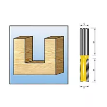 Фреза MAKITA пазовая 8x30x12x38x2T