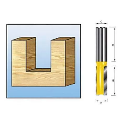 Фреза MAKITA пазовая 20x30x12x38x2T