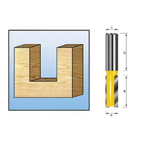 Фреза MAKITA пазовая 24x20x12x38x2T