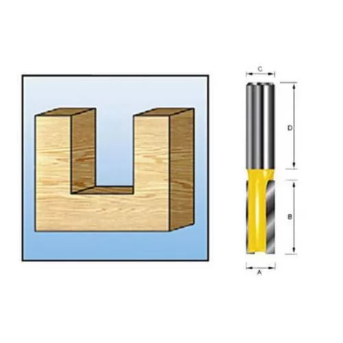 Фреза MAKITA пазовая 3x8x8x32x1T