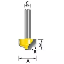 Фреза MAKITA пазовая фасонная 19,05х11,11х8х32х6,35х2Т