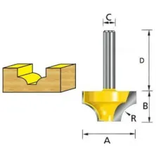 Фреза MAKITA пазовая 21х12х8х32х2Т D-10986