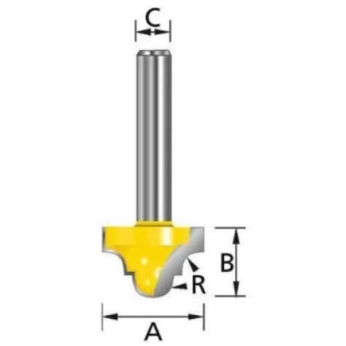 Фреза MAKITA пазовая 38,1х22,2х12х38