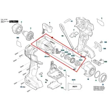 Запасная часть BOSCH Редуктор сборе для GDX 18V-200 и GDX 18V-200 C
