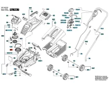 Запасная часть BOSCH вал приводной для Rotak 32 / ARM 32