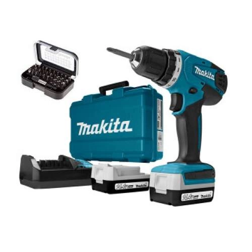 Дрель-шуруповерт аккумуляторный MAKITA DF 347 DWE X8 в чем.