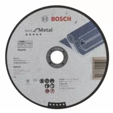 Отрезной круг BOSCH Best for Metal 180x1.6 мм прямой