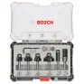 Фреза BOSCH Набор кромочных фрез 8мм. 6шт.