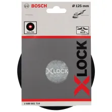 Оснастка X-LOCK BOSCH Опорная тарелка с гайкой 125 mm soft