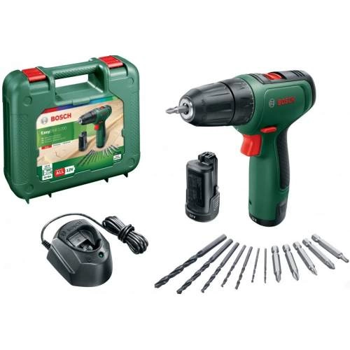 Дрель-шуруповерт аккумуляторный BOSCH EasyDrill 1200 (2*1.5 Ah, case)