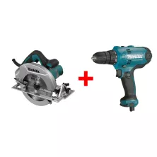 Набор инструмента MAKITA HS 7600 + DF 0300 (carton)