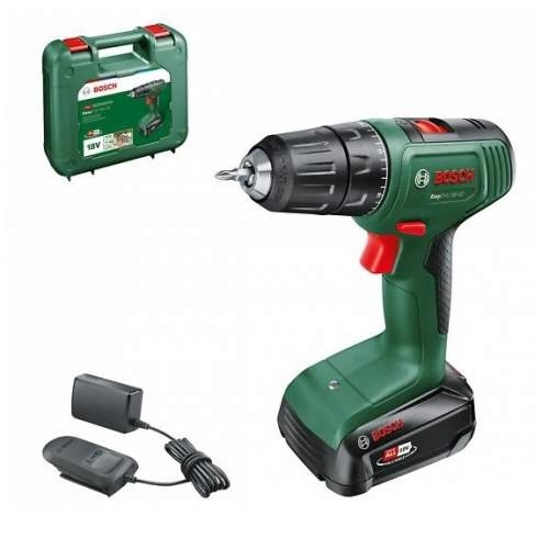 Дрель-шуруповерт аккумуляторный BOSCH Easydrill 18V-40 (1*2.0 Ah, case)