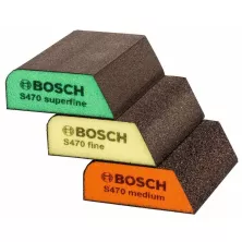 Шлифгубки BOSCH Набор губок 69x97x26мм, M/F/SF,B.f. Prof