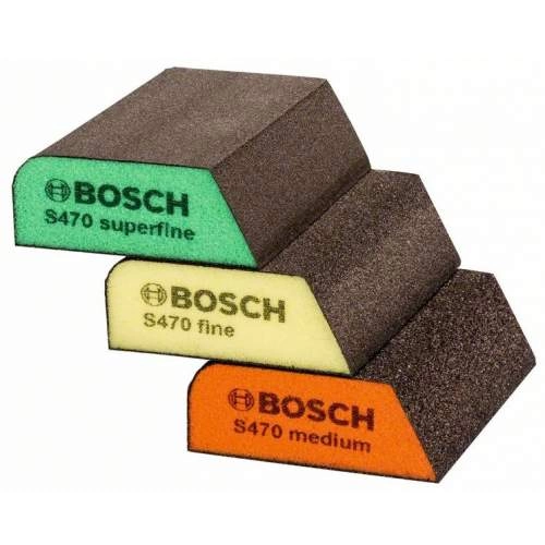 Шлифгубки BOSCH Набор губок 69x97x26мм, M/F/SF,B.f. Prof