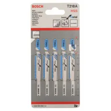 Пилка лобзиковая BOSCH T 218 А, HSS (уп. 5 шт.)